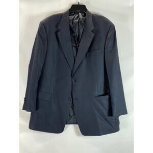HART SCHAFFNER MARX For Nordstrom Men's Navy Two-Button Suit Jacket SZ 48R
